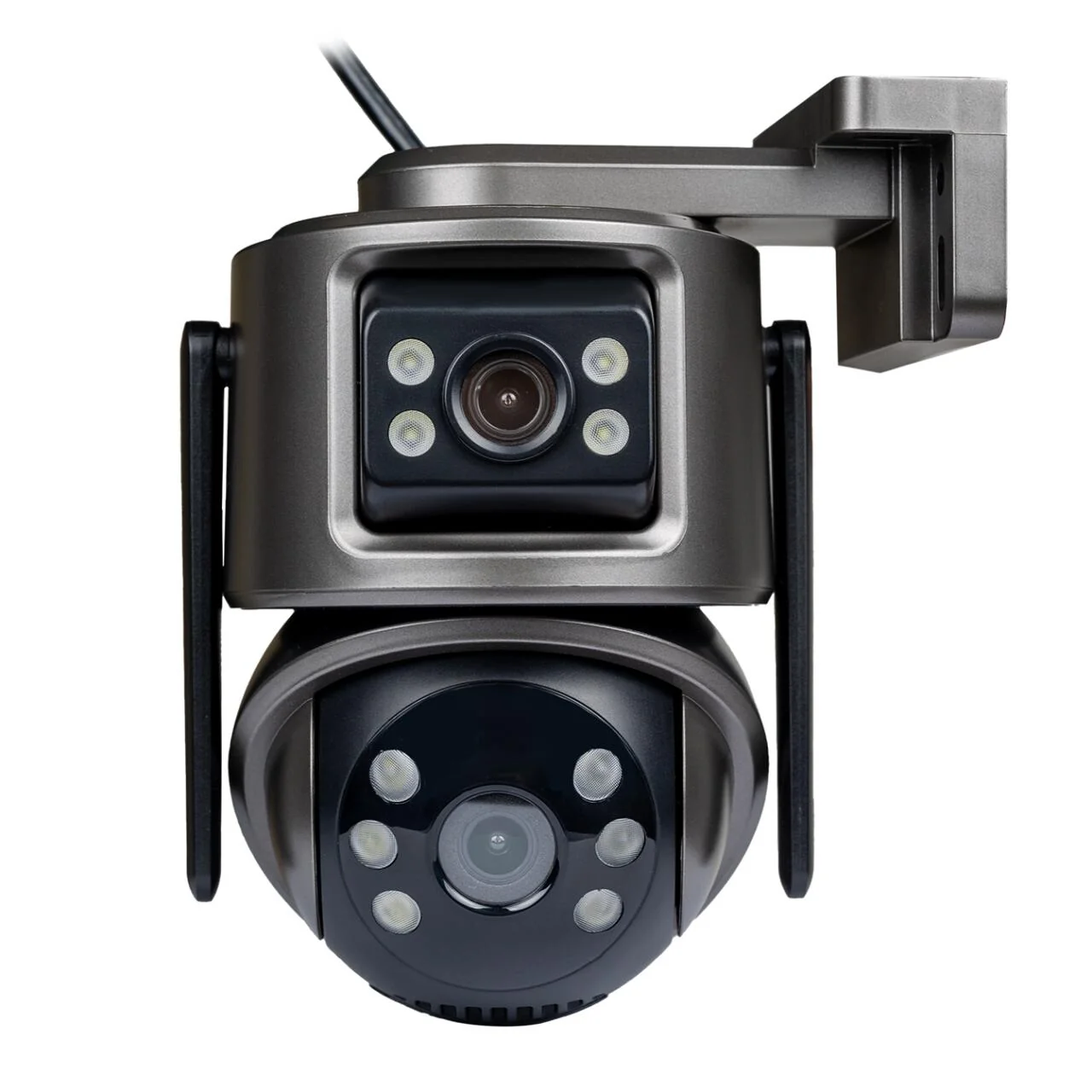 Комплект бездротової поворотної камери GreenVision GV-201-IP-M-DOС30-30 SD 6 Мп