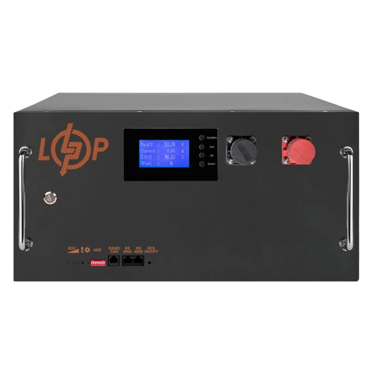 Акумулятор LogicPower LiFePO4 51,2V 150Ah 7680Wh з BMS 150A