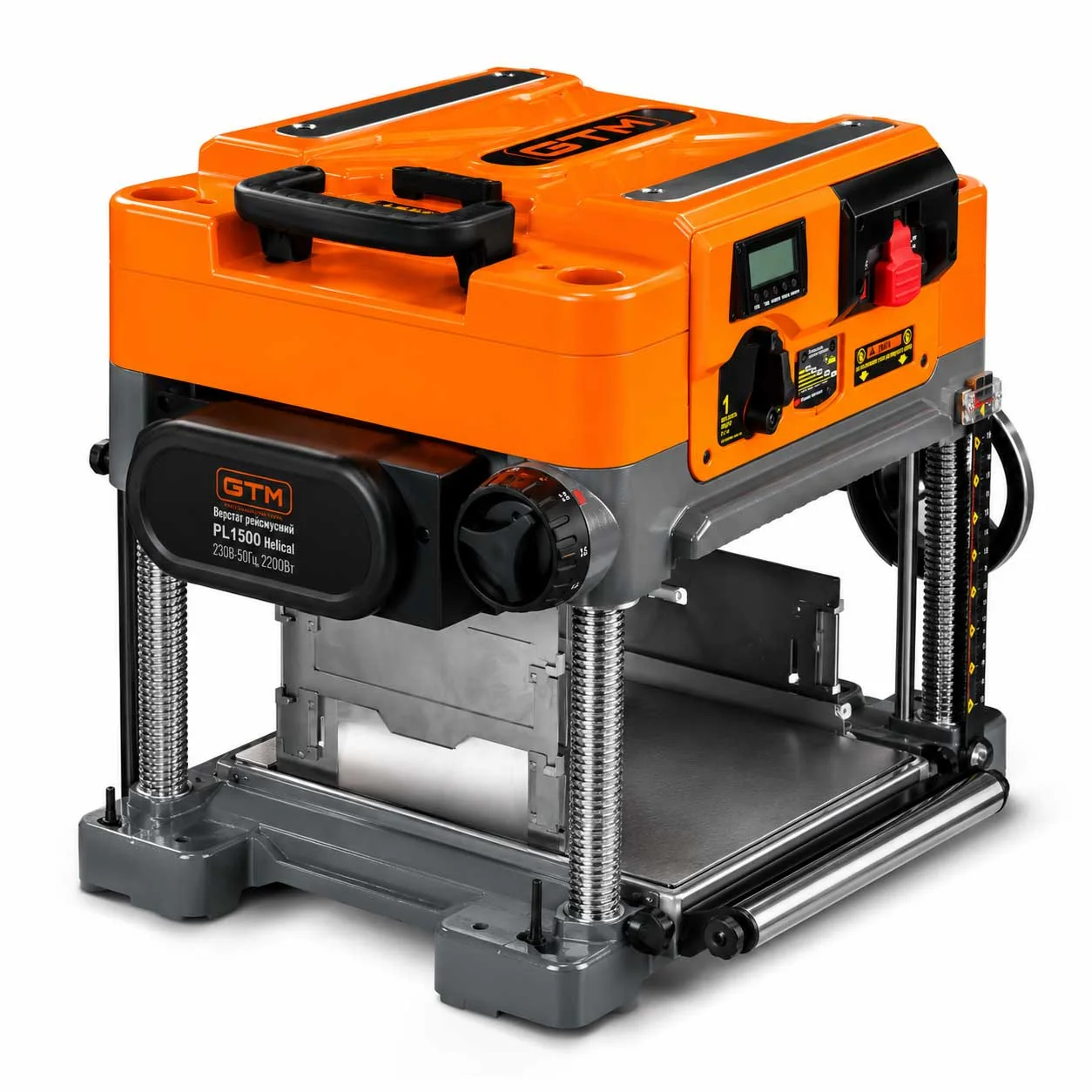 Верстат рейсмусовий GTM PL1500 Helical 2200 Вт, 381 мм