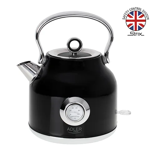 Електрочайник Adler AD 1346 Black 1,7 л STRIX