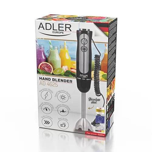 Занурювальний блендер Adler AD 4625b для подрібнення
