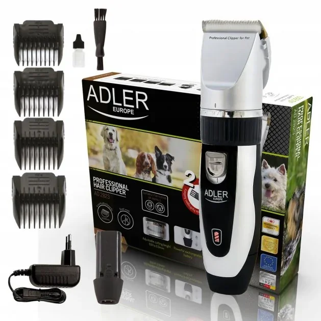 Машинка для стрижки тварин Adler AD 2823 для домашнього догляду