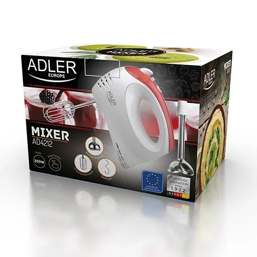 Міксер-блендер Adler AD 4212 2 в 1 для збивання та змішування