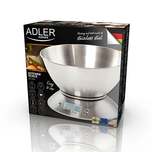 Кухонні ваги Adler AD 3134 з чашею