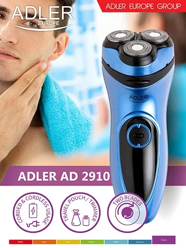 Електробритва Adler AD 2910 White