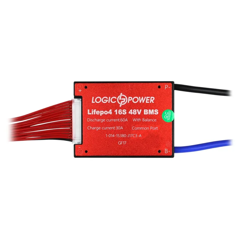 BMS плата LogicPower LP LiFePO4 48V 16S 60A/30A