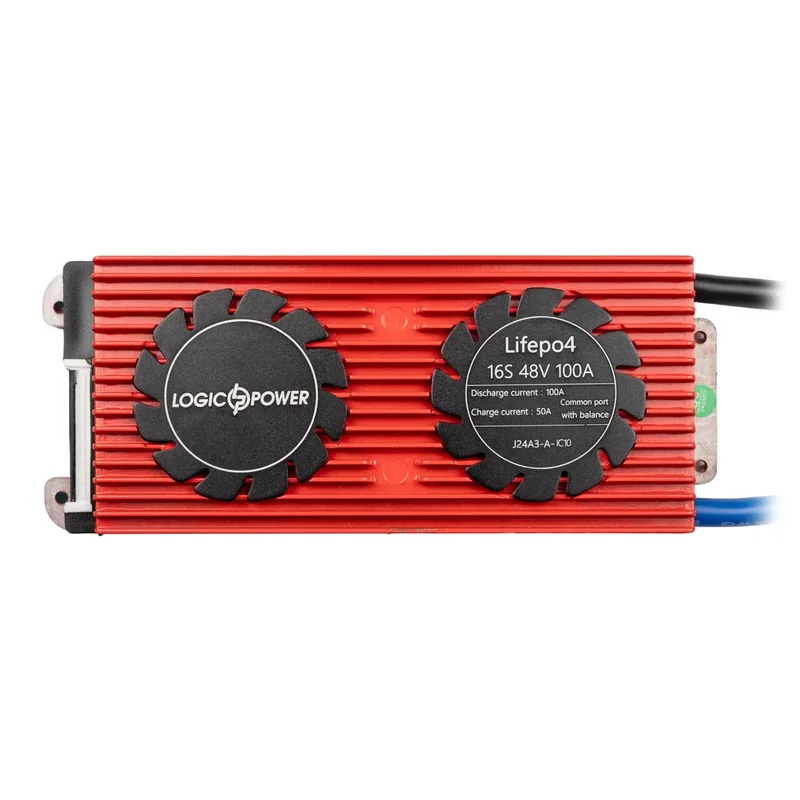 BMS плата LogicPower LiFePO4 48V 16S 100A / 50A
