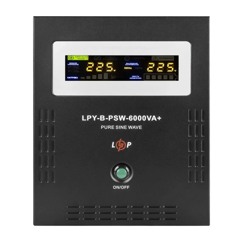 ДБЖ LogicPower LPY-B-PSW-6000VA+ 48V 4200Вт, чиста синусоїда