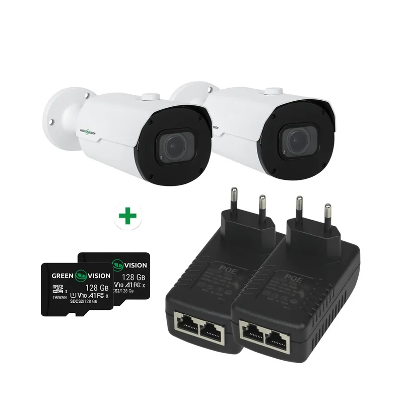 Комплект GreenVision GV-805 для контролю доступу на 2 камери