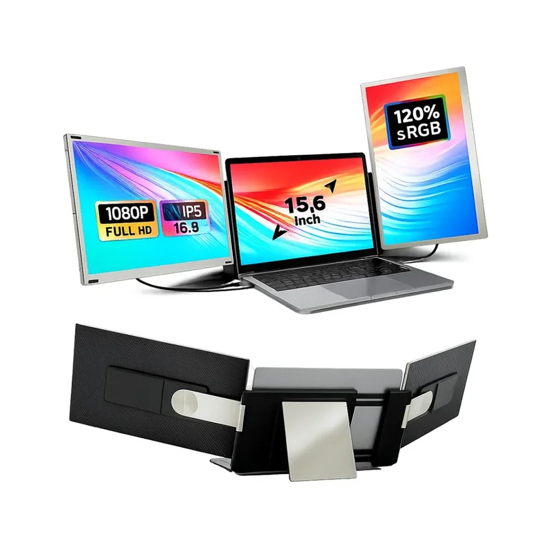 Портативний подвійний монітор GreenVision GV-F3-15,6 Full HD IPS