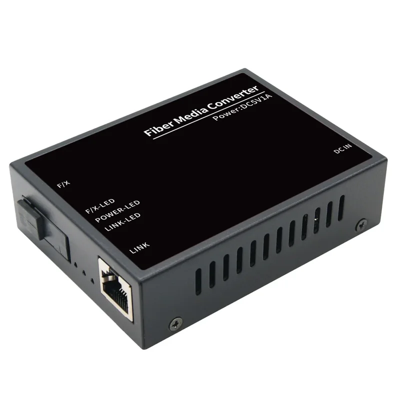 Медіаконвертер GreenVision GV-1001G-F/X-20KM B 1000 Мбіт/с