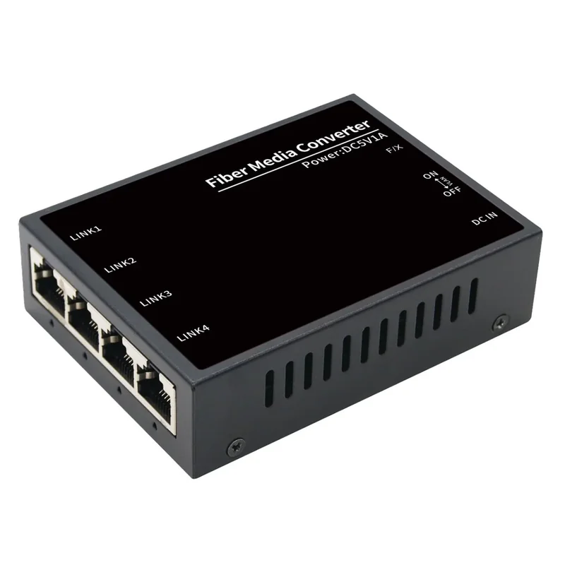 Медіаконвертер GreenVision GV-1004G-F/X-20KM A 1000 Мб/с