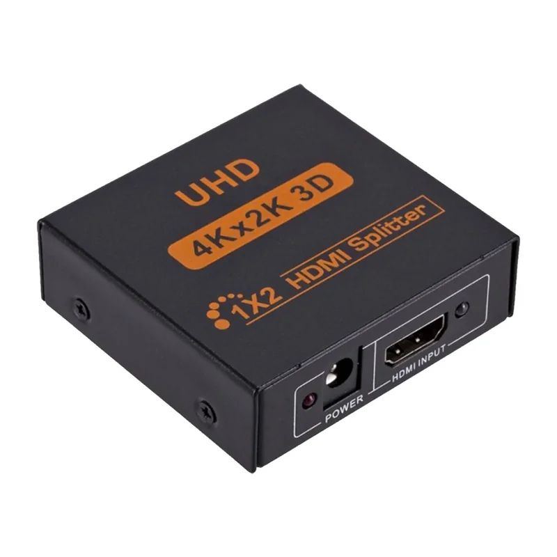 HDMI спліттер GreenVision 1x2 4K для 2 дисплеїв