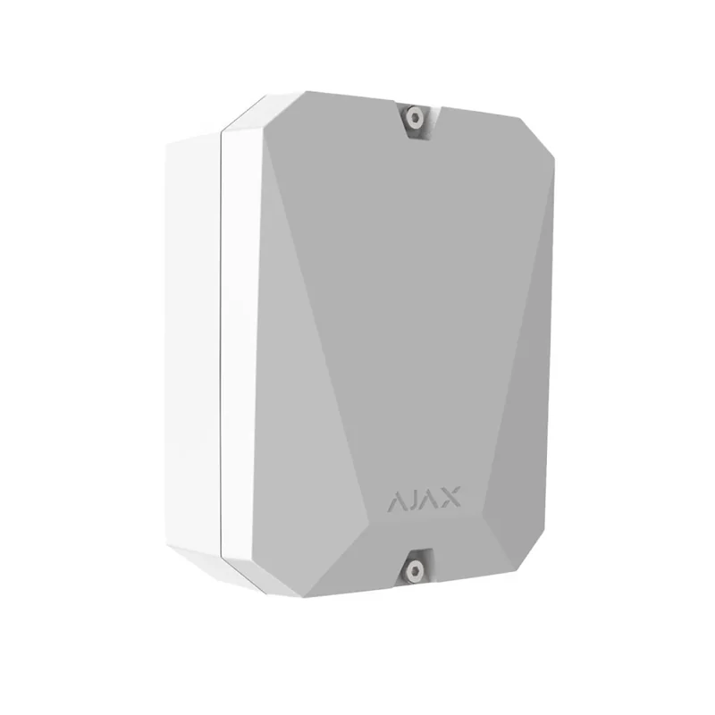 Провідний модуль AJAX MultiTransmitter Fibra white для 18 зон