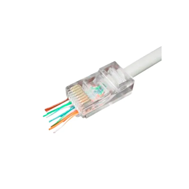 Конектор наскрізний RJ45 GreenVision Cat.5E 100 шт