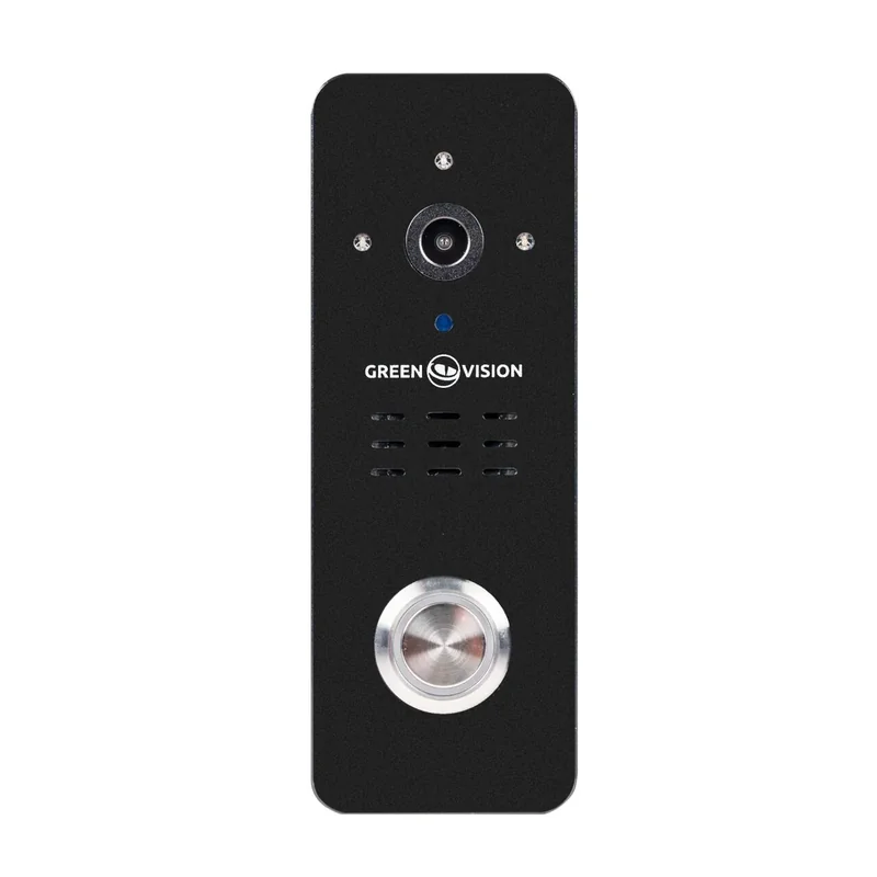 Панель виклику GreenVision GV-006-M-PV10-160 Black AHD 2 Мп
