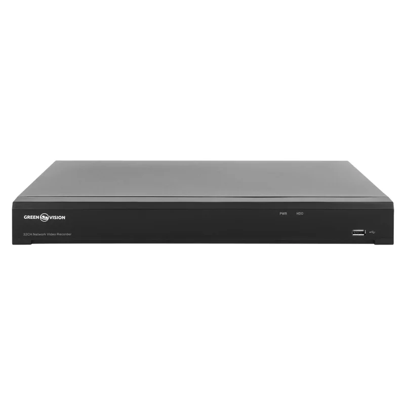 IP відеореєстратор GreenVision GV-N-I018/32 32 канали, 12MP