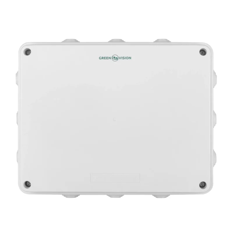 Коробка розподільна GreenVision 255×200×80 мм IP65 зовнішня