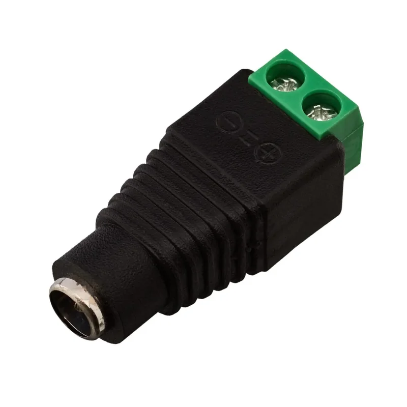 Конектор живлення GreenVision GV-DC Female 5,5×2,1 мм 100 шт