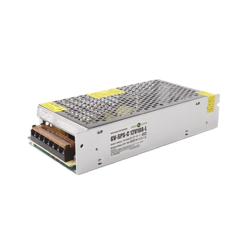 Імпульсний блок живлення GreenVision GV-SPS-C 12V10A-L 120W