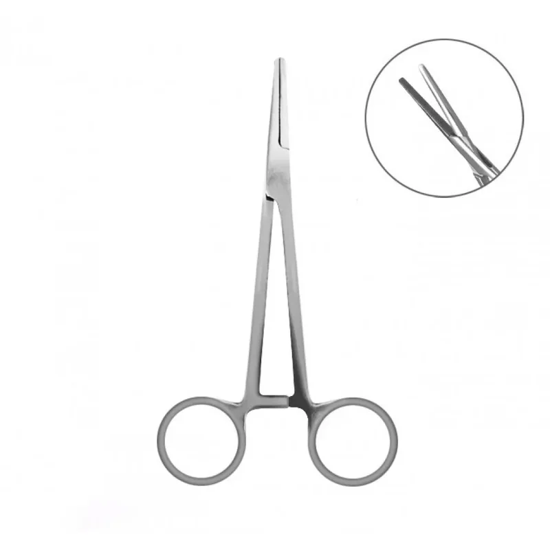 Прямі щипці Delphin Straight Forceps 17,5 см для зняття гачка