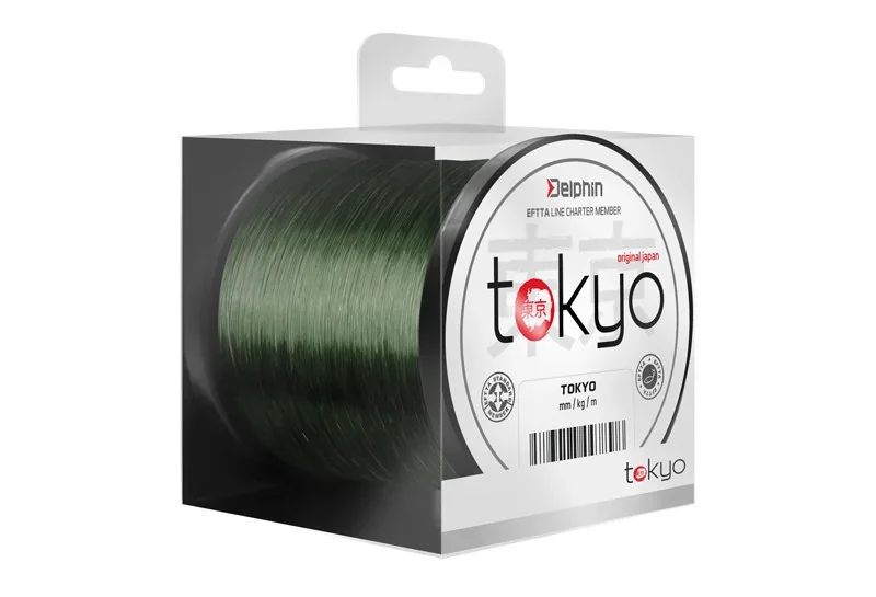 Волосінь Delphin TOKYO 1100 м флюро зелена 0,33 мм 18 lbs