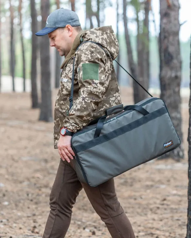 Сумка для риболовлі Fisher 60×30×12 см жорсткий кофр