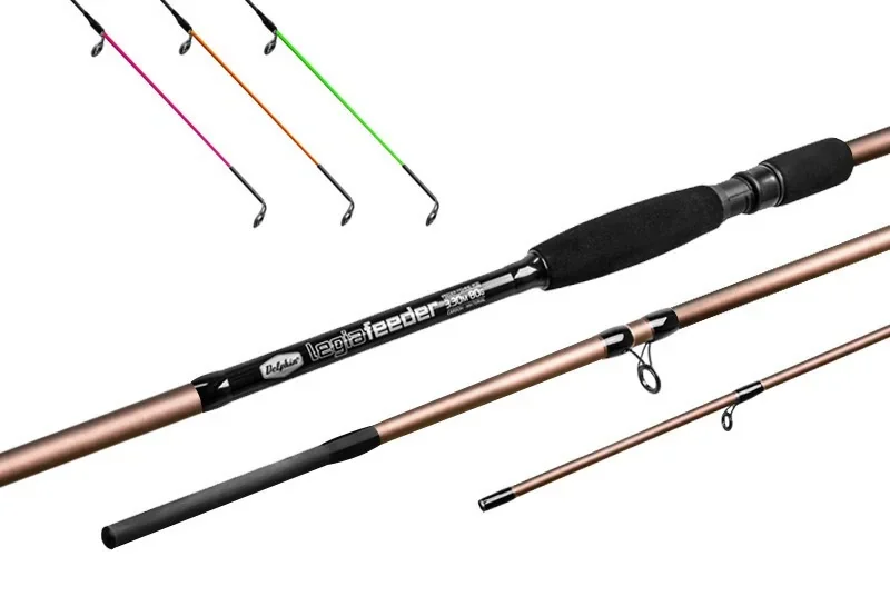 Фідерне вудилище Delphin LEGIA Feeder 360 см / 80 г + 3 вершинки
