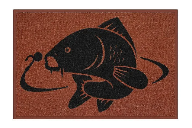 Килимок Delphin Carp Rug 60×40 см коричневий
