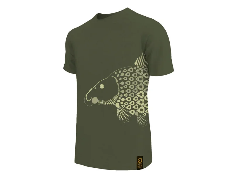 Футболка Delphin TACKLE Carp, р.S, 100% бавовна