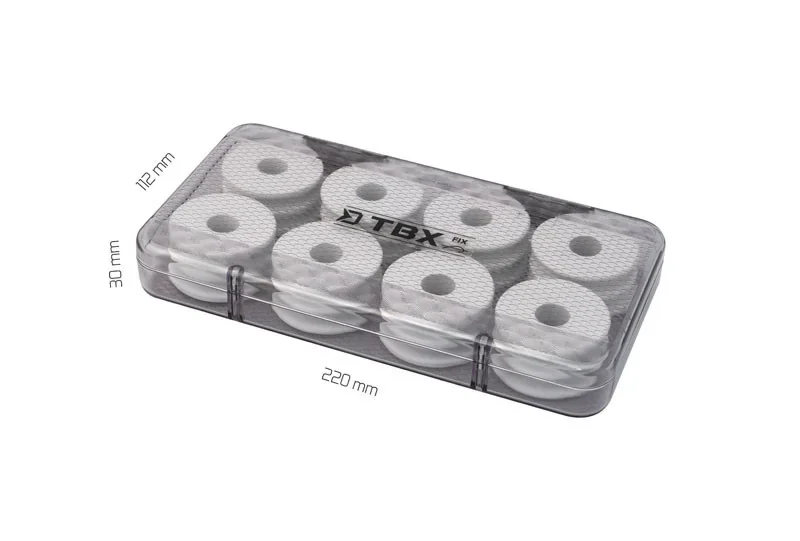 Коробка Delphin TBX Rig 220-8F Magnetic для повідців, 8 шпуль EVA